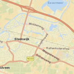 Steenwijk Street Map