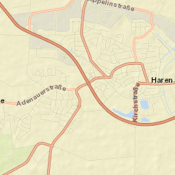 Haren Street Map