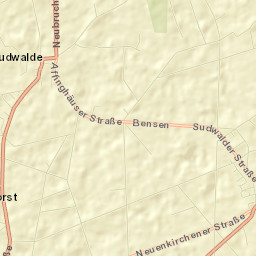 Sudwalde Street Map