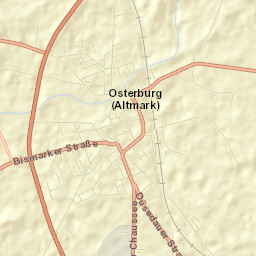 Osterburg Street Map