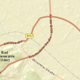 Bad Freienwalde Street Map