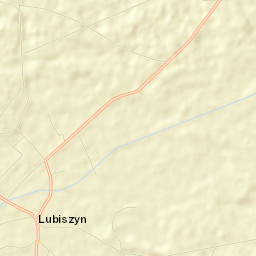 Lubiszyn Street Map