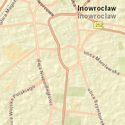 Inowrocław Street Map