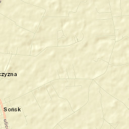 Sońsk Street Map