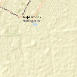 Neftegorsk Street Map