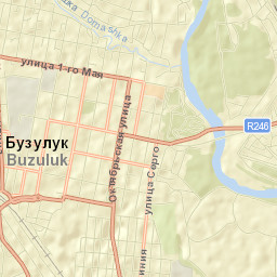 Buzuluk Street Map