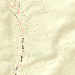 Tashtagol’skiy Rayon Street Map