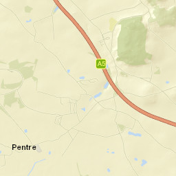 A5, Shrewsbury, Shropshire SY4, UK Street Map