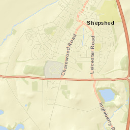 Shepshed Street Map