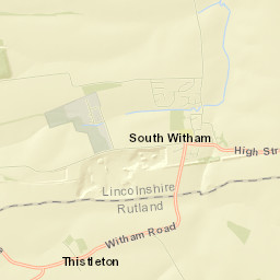 South Witham Street Map