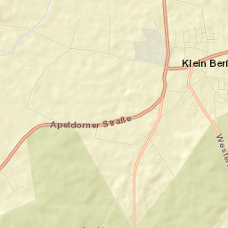Klein Berßen Street Map