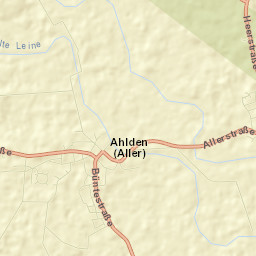 Ahlden Street Map