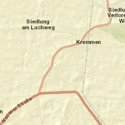 Kremmen Street Map