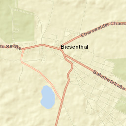 Biesenthal Street Map