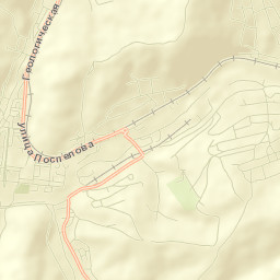 Tashtagol Street Map