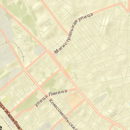 Usol’ye-Sibirskoye Street Map
