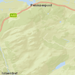 8, Snowdonia National Park, Dolgellau, Gwynedd Street Map