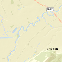 B4393, Powys SY5, UK Street Map