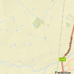 Penkridge Street Map