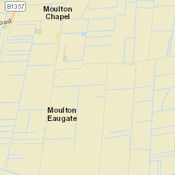 Moulton Chapel Street Map