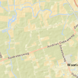 Waarland Street Map