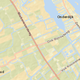 Onderdijk Street Map