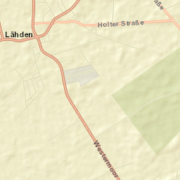 Lähden Street Map
