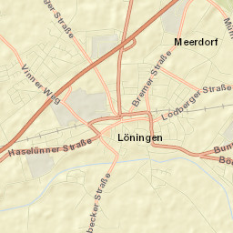 Löningen Street Map