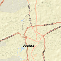 Vechta Street Map