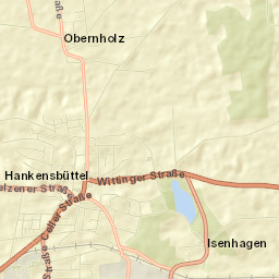 Hankensbüttel Street Map