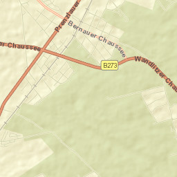 Wandlitz Street Map