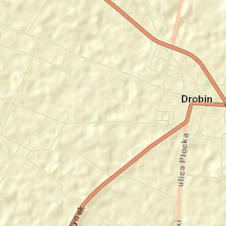 Drobin Street Map