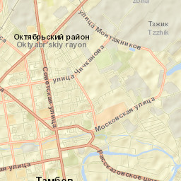 Tambov Street Map
