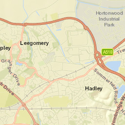 Hadley Street Map