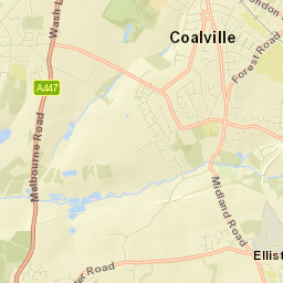 42 Midland Road, Ellistown, Coalville, Leicestershire Street Map