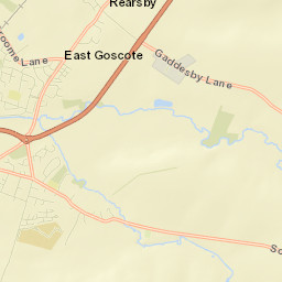 Queniborough Street Map