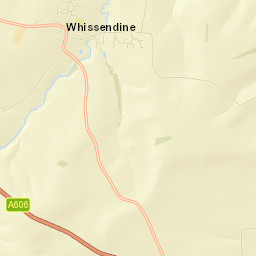 Pickwell Lane, Whissendine, Oakham, Rutland Street Map