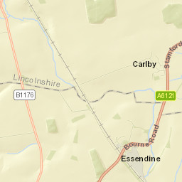 Essendine Street Map
