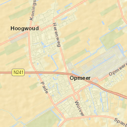 Spanbroek Street Map