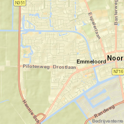 Emmeloord Street Map