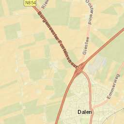 Dalen Street Map