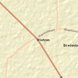 Wietzen Street Map