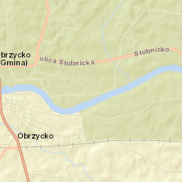 Obrzycko Street Map