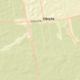 Obryte Street Map