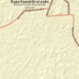Buda-Kashalyova Street Map