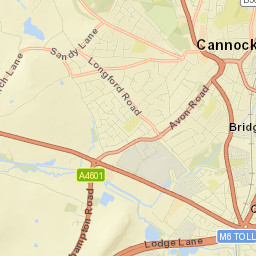 190 Longford Rd Cannock WS11 1QN Street Map