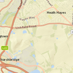 3 Stafford St Heath Hayes Cannock WS12 2EH Street Map