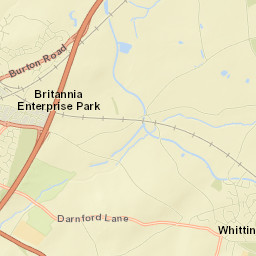 Whittington Street Map