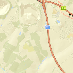 Markfield Street Map