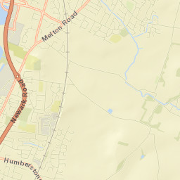 Syston Street Map
